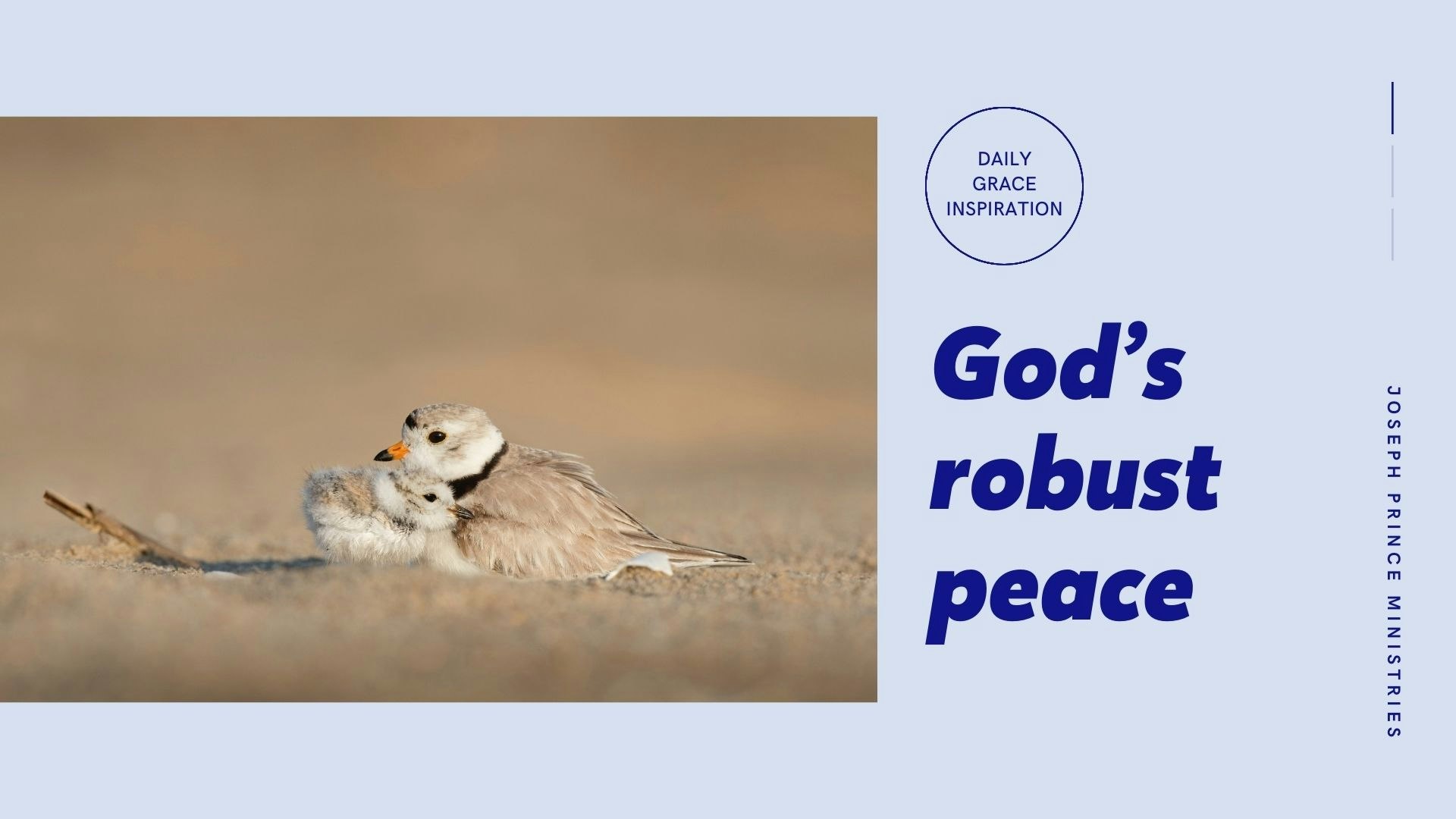 Joseph Prince Daily Grace Inspirations 2 May 2021 God’s Robust Peace